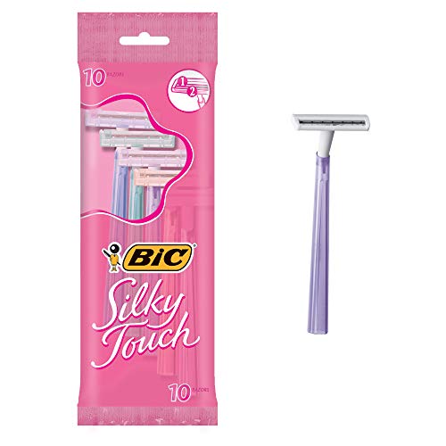 BIC Silky Touch Women's Disposable Razor, 10 Count