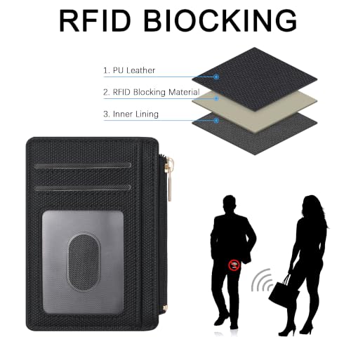 Image of Tipmile Mens RFID Wallet, Small Slim Business Credit Card Holder, Mens Gift