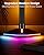 2PCS Corner Floor Lamp with Illuminated Base, RGB LED Corner Lamp with Remote Control, Dimmable Modern Floor Lamp with Music Sync, Color Changing Standing Floor Lamp for Living Room Game Room