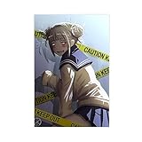Himiko Toga Póster de lienzo de anime para decoración de dormitorio, paisaje deportivo, oficina, habitación, regalo, póster de lienzo, decoración de pared, pinturas para sala de estar, dormitorio,