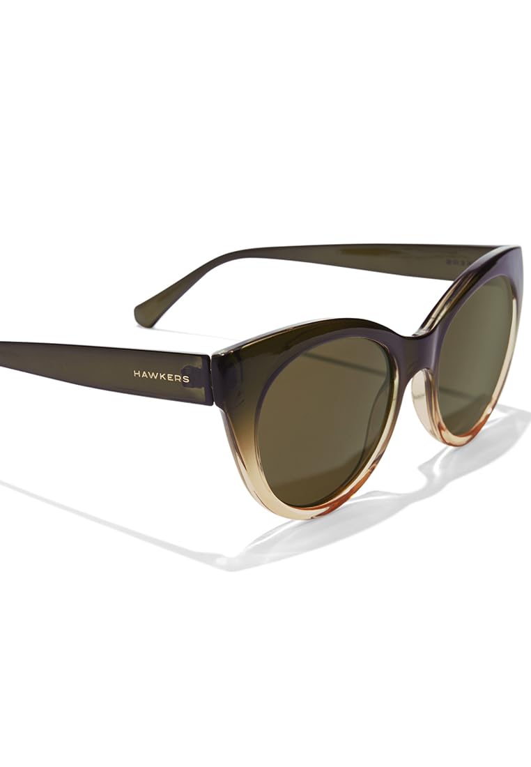 HAWKERS Sunglasses DIVINE for men and women, Khaki, Olive Green - Image 3