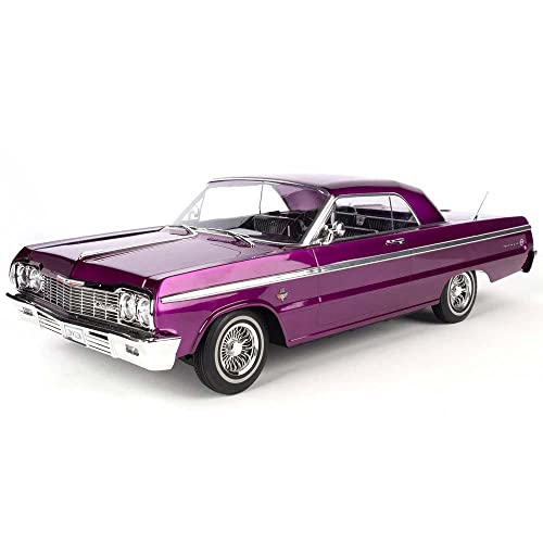 lowrider cars remote control - Redcat SixtyFour - Fully Functional 1:10 Scale Hopping Lowrider Purple Kandy & Chrome Edition