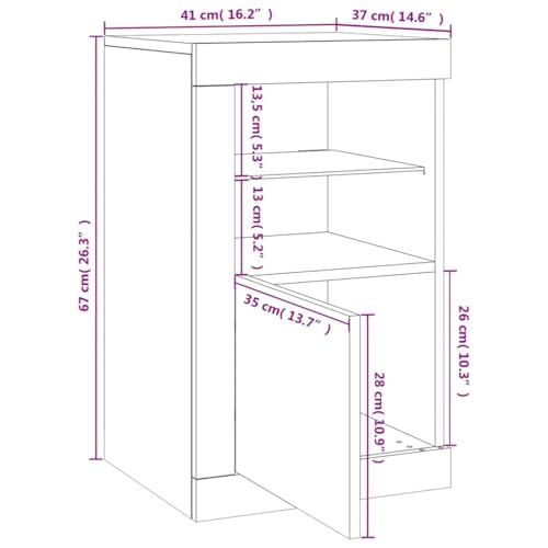 Armoire d'appoint gain de place grise avec rangement ferm&eacute; et USB