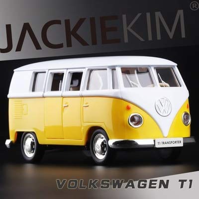Diecasts & Toy Vehicles - Gift for Baby 1pc 1:36 12.5cm Kinsmart Delicate Volkswagen Classical Bus Alloy car Pull Back Model Home Decoration boy Toy - by SINAM - 1 PCs