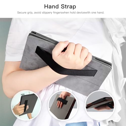 Funda BOOX Note Air 5C evita caídas con su correa elástica integrada 5