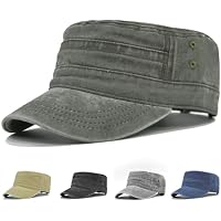 Fuantuda Gorra Militar para Hombre y Mujer, Gorra Unisex de