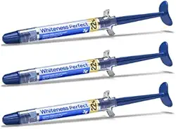 Clareador Dental Caseiro Whiteness Perfect 22% + Moldeira + Case