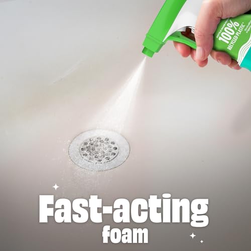 Image of Scrubbing Bubbles Easy Clean Foaming Bleach-Free Bathroom All Purpose Cleaner, Fast-Acting Foam Cleans Limescale, Dirt and Grime on Showers, Sinks, Toilets, Tiles, Counters, & More, 32oz Spray