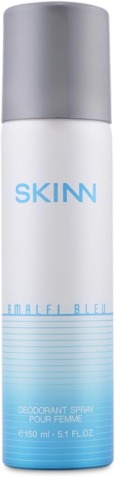 Amalfi Bleu Women Deo - 150 ml|Long Lasting Smell Deoderant |Dermatologically Approved | Fresh & Floral |Everyday Body Spray
