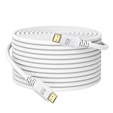 Support multifonction : équipé d'un taux de rafraîchissement variable (VRR), d'un transfert rapide d'image (QFT), d'une commutation rapide de médias (QMS) et d'un mode automatique à faible latence (ALLM), cordon HDMI de 7,6 m prend également en charge 48 Gbit/s, eARC, HDR dynamique, Dolby Atmos, Dolby Vision, 3D, HDCP 2.3, DTS:X, ce qui maximise la douceur et garantit une expérience immersive