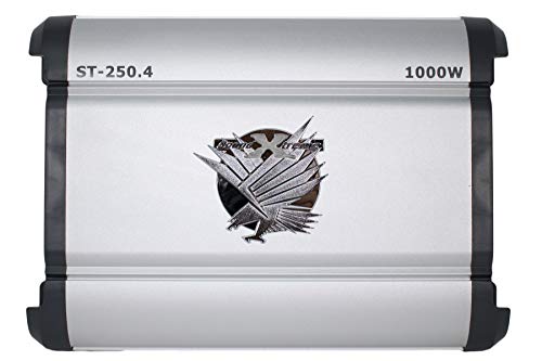 Soundxtreme St-250.4 Four Channel Amplifier 2 Ohm Stable 1000W W/ Remote Subwoofer Level Control #TOP1