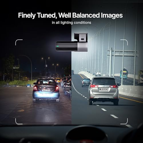 Image of Qubo Car DashCam Pro 2K QHD by Hero Group | Made in India | USB Input | Wide Angle View | G-Sensor | Wi-Fi | Emergency Recording | Supports Up to 1 TB SD Card