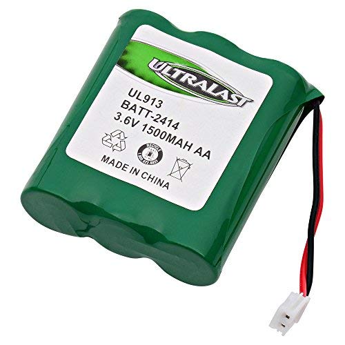 Philips SJB4152 Cordless Phone Battery Ni-MH 3 AA W/JST, 3.6 Volt, 1500 mAh
