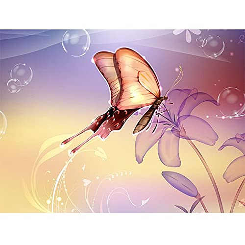 Diamond Painting Papillon 80x220 cm : mosaïque 5D et kit loisirs créatifs adultes