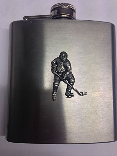 Flasque hockey sur glace anti fuite en acier inoxydable 170,1 gram