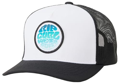 Rip Curl Boy's Wetsuit Icon Trucker Hat, Black/White, One Size