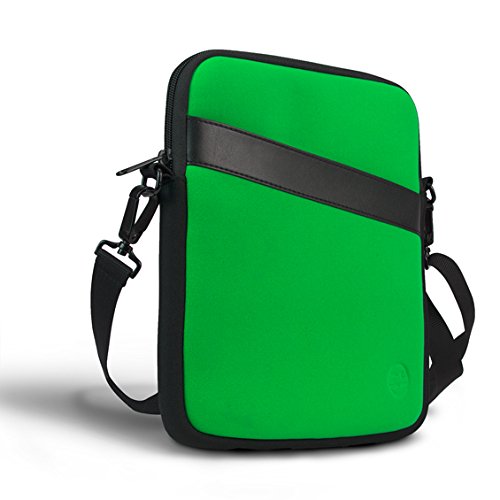 Eastsport Neoprene Crossbody Tablet Bag, Carrying Bag Sleeve With Shoulder Strap For Apple Ipad And Tablets, Lime Green #TOP17