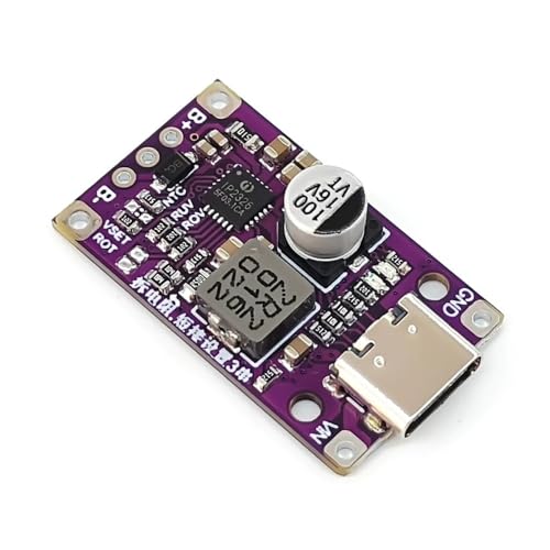 Image of Hexonix USB Type-C 2-3S Lithium BMS Charging & Boost Module, 15W Fast Charge, QC Fast-Charge Support, Cell Balancing & Protection