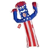 Morph Wacky Waving Kids Inflatable Tube Guy, 4th of July Costume, Kids Inflatable Costume
