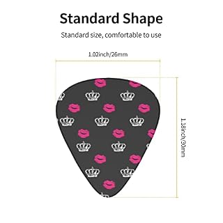 Ensemble de 12 médiators de guitare Crown And Lips pour guitare acoustique, guitare électrique, contrebasse, ukulélé - Les Beatles, Paul McCartney, John Lennon, RIngo Starr, George Harrison Ensemble de 12 médiators de guitare Crown And Lips pour guitare acoustique, guitare électrique, contrebasse, ukulélé – Image 4
