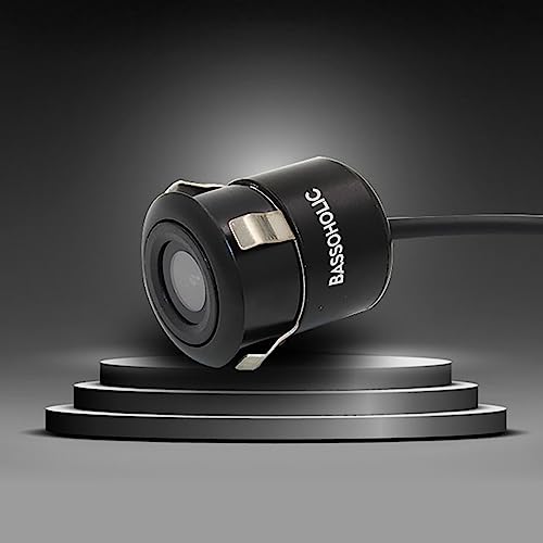 Image of BASSOHOLIC 160 Car Reverse Parking Camera | Full HD Waterproof Night Vision Degree Wide Angle Universal Model for All Cars | Enhanced Safety & Easy Installation