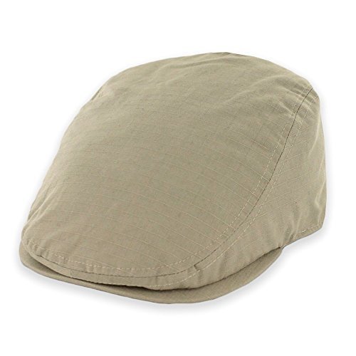 Belfry Flat Cap Lightweight Cotton Ripstop Ivy Pub in 4 Colors