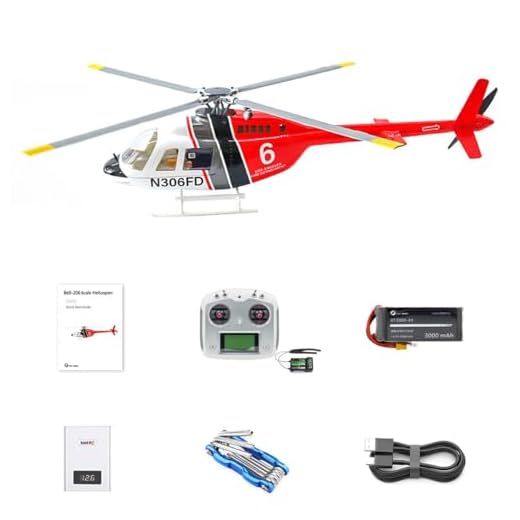 iREOGAME FLYWING Bell 206 V4 RC Helicopter