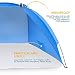 TRESKO® Tienda de Playa Anti UV 50+ | Carpa de Refugio de...
