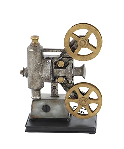 Deco 79 Vintage Metal Camera Sculpture, 11" X 5" X 15", Black #TOP2