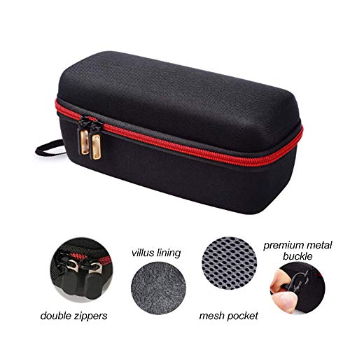 Strachey Bolsa De Armazenamento De Alto-Falante Sem Fio,Estojo de armazenamento de alto-falante rígi