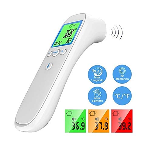 Termômetro Digital Infravermelho De Testa Medidor Temperatura - B688