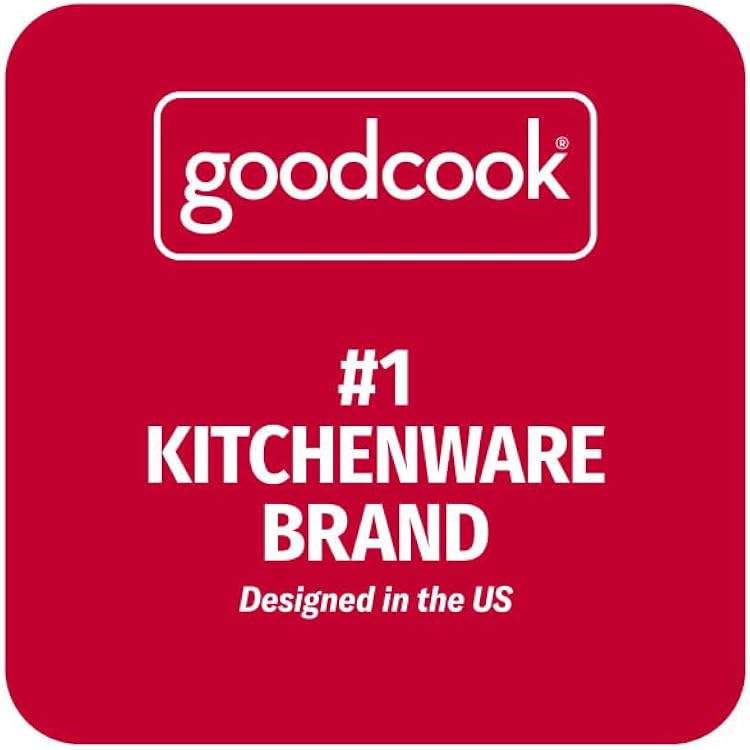 Good Cook Can Opener, Safe Cut Manual Can Opener, no Sharp Can Edges, Black
