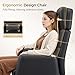 BestEra Big and Tall Office Chair 500LBS, Ergonomic High Back Leather Executive Chair, Reclining Swivel with Adjustable Armrests Lumbar Support Footrest, Cross Legged, Black