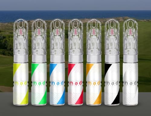 M.A.D MYLDAN AUTO DESIGN Golf Club Infil Paint 20ML for Customising Golf Clubs Irons Wedges Putters Stamping Paintfill - 8 Pack