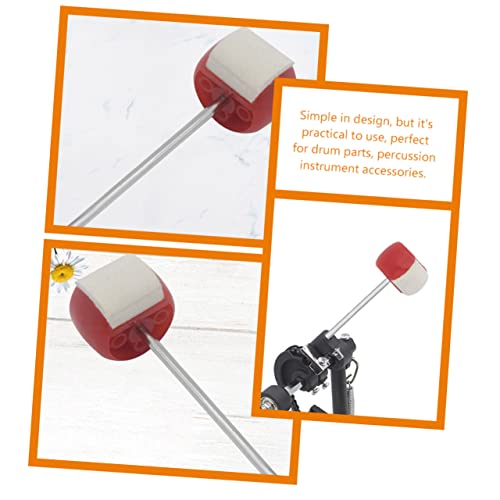 Set de 2 mazos de felpa para pedal de bombo LIOOBO miniatura 3