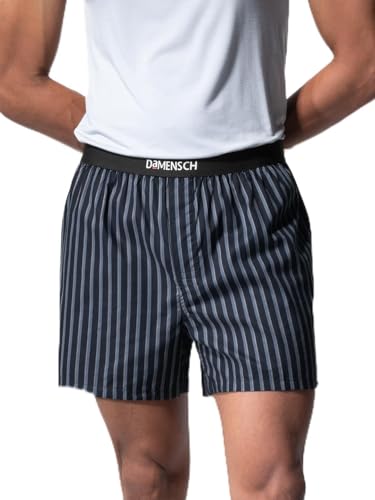 Image of DAMENSCH Printed Breeeze Inner Boxers for Men, Ultra-Light Boxers, 100% Cotton Shorts Pant for, Breathable Woven Inner Cotton Shorts.