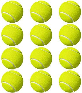 Online Jio Rubber Tennis Ball, Size L (Green)