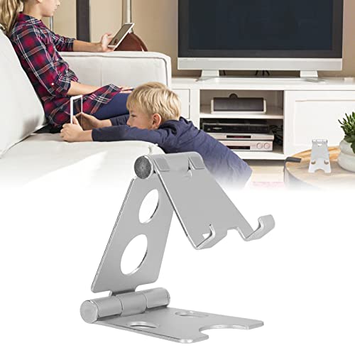Suporte para celular de mesa, liga de alumínio, ajuste multiângulo estável, suporte para celular e t