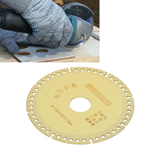 Lâmina de Serra de Diamante, Disco de Corte de Diamante de Corte Rápido de 4 Polegadas Incisivo para