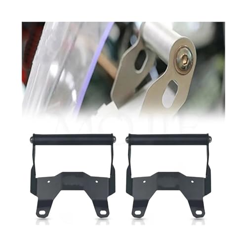 Support plaque navigation GPS XADV 750 en aluminium rigide haute stabilité