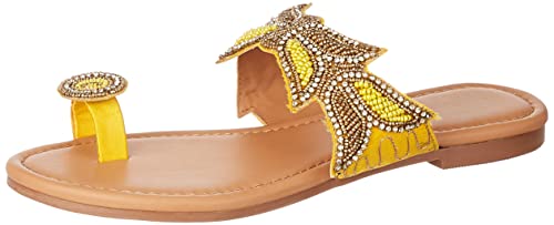 Image of Carlton London Women's Cll-6354 Flat Sandal