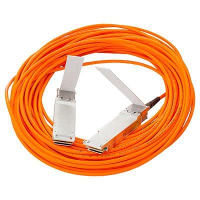 Hewlett Packard Enterprise Network Cable refurbished, 720205-B21-RFB (refurbished c-Class 40G QSFP+ to QSFP+ 7m Active Optical)