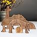 NEROSUN Empty Tomb Easter Scene and Cross Decoration, Wooden Easter Resurrection Scene Cross Jesus Tomb Tray Set, Jesus Nativity Scene Decor for Religious Home Office Tabletop Christian Gifts