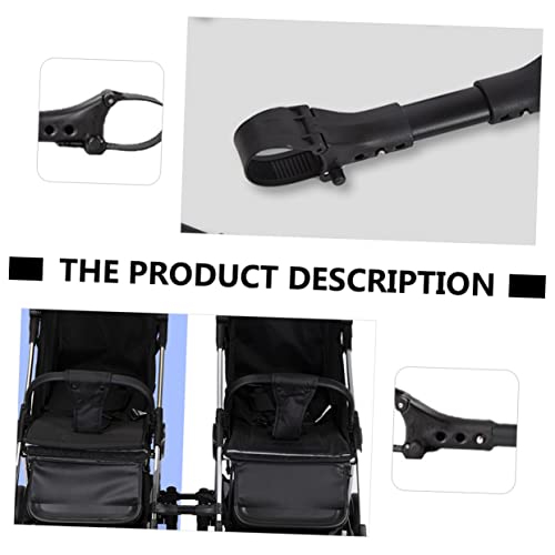 Image of Stroller Connector Adjustable Twin Baby Stroller Connector 3-Pack Universal Baby Connectors for Side by Side Use Lightweight Travel Accessory for Theme Parks and Babysitters
