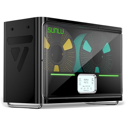 SUNLU Officielle SÃ©cheur de Filaments S4, 2024 Nouvelle 4-Bobines Filament Dryer, AmÃ©liorÃ©e BoÃ®te SÃ¨che de Filament d'imprimante 3D, ContrÃ´le Auto HumiditÃ©/Chauffage Rapide/Equilibre de TempÃ©rature