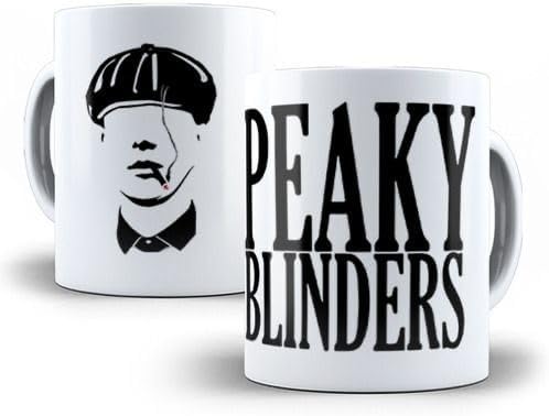 CRAFT MANIACSCRAFT MANIACS Peaky Blinders Shelby Art Printed 330 ML White Designer Tea/Coffee Mug Microwave & Dishwasher Safe