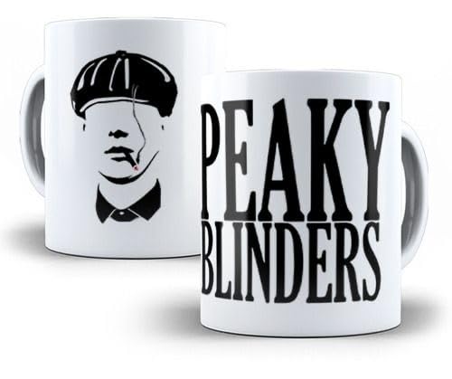 CRAFT MANIACSCRAFT MANIACS Peaky Blinders Shelby Art Printed 330 ML White Designer Tea/Coffee Mug Microwave & Dishwasher Safe