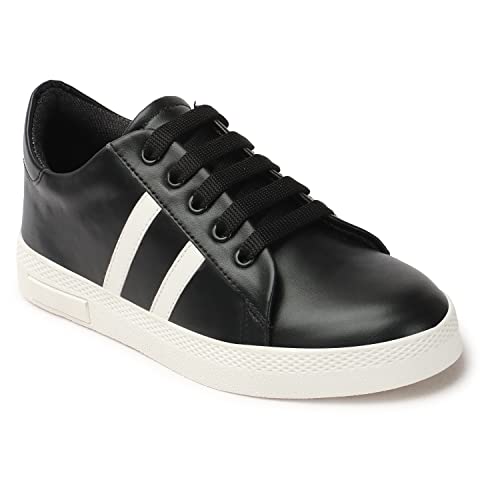 Image of ANTOX Introduce You A Regular Comfortable Striped Casuals for Women's /Ladies /Girl's Sneakers for Women