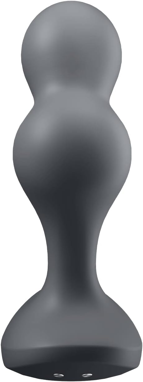 Satisfyer Deep Diver Anal Vibrator with App Control - Vibrating Anal Sex Toy, Butt Plug, Prostate Stimulator Toys, Anal Dildo - Compatible with Satisfyer App, Waterproof, Rechargeable (Dark Grey)