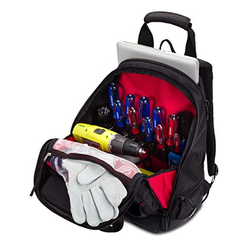 SwissGear Tool Bag Backpack, Fits Up to 15-Inch Laptop, Work Pack, Black